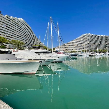 #41 Marina Riviera Bay - Marine Baie Des Anges - Studio Vue Mer Et Port Villeneuve-Loubet Εξωτερικό φωτογραφία